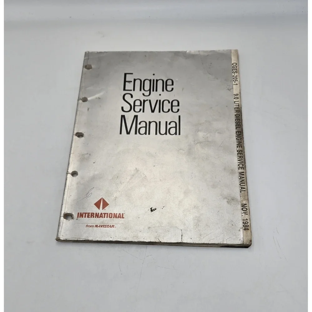 international Navistar 9.0L Diesel Engine Service Shop Repair Manual CGES-205-1